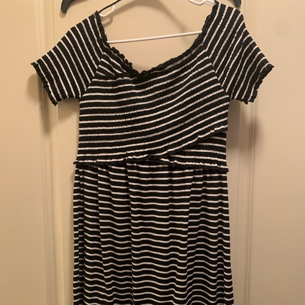Off the shoulder dress